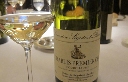 夏布利一级园葡萄酒（Chablis Premier Cru）